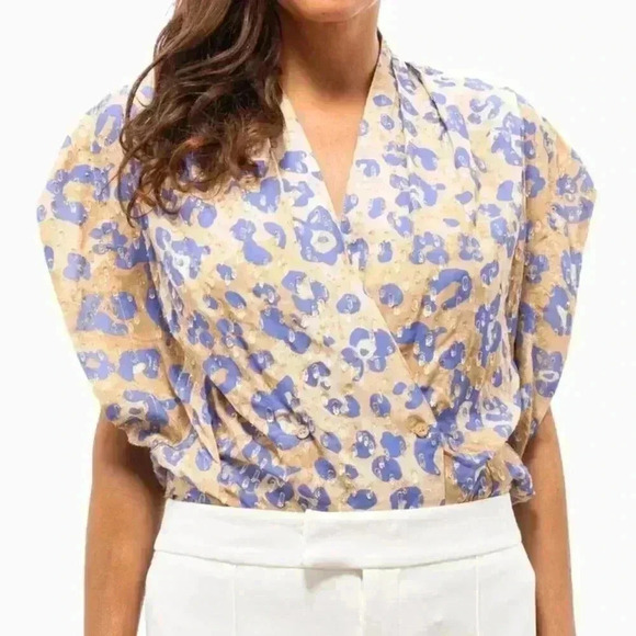 NWT Smythe Yoda Blouse - Picture 1 of 10